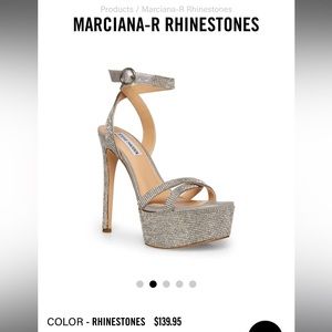 Steve Madden Marciana Rhinestone Heels